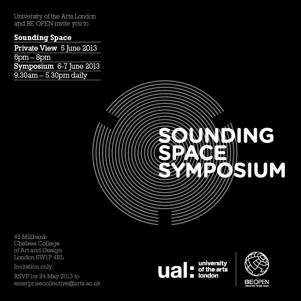 Sounding Space Symposium