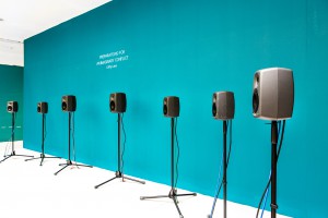 Image of Cathy Lane's Sound Installation at Staging Disorder Exhibition