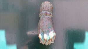 A door knocker - an image from the tiny sound project